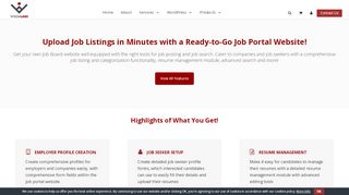 
                            9. Get Your Own Job Portal Website like Monster or Naukri - WisdmLabs