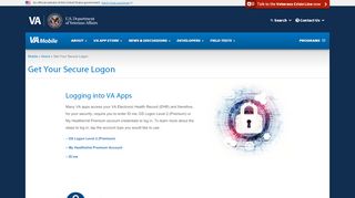 
                            7. Get Your Secure Logon | VA Mobile