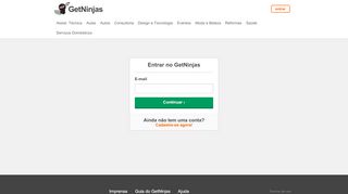 
                            1. GetNinjas | Orçamento de Profissionais Confiáveis no ...