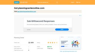 
                            8. Get.planningcenteronline.com: Planning Center