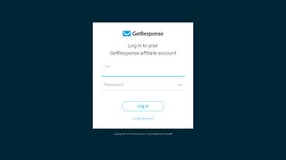 
                            11. GetResponse Affiliate Program