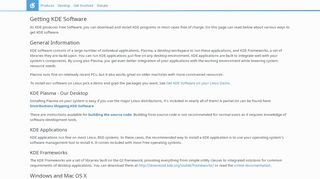 
                            8. Getting KDE Software - KDE.org