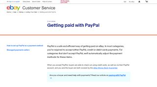 
                            4. Getting paid with PayPal | eBay