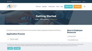 
                            7. Getting Started - Alliance Solutions Group