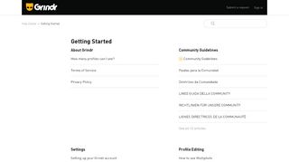 
                            7. Getting Started – Help Center - Grindr