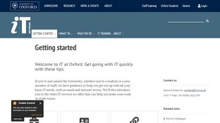 
                            8. Getting started | IT Services
