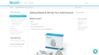 
                            9. Getting Started & Set-Up Your Jiobit Account