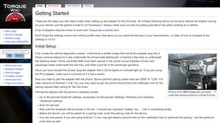 
                            4. Getting Started - Torque OBD2 Wiki