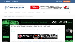 
                            9. Getting Started with Adafruit.io IoT Cloud Platform ...