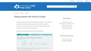 
                            9. Getting started with Arduino Create – Help Center