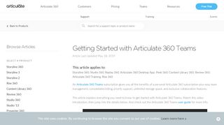 
                            2. Getting Started with Articulate 360 Teams - Articulate Support