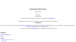 
                            4. Getting Started With Asterisk