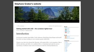 
                            9. Getting started with LXD – the container lightervisor ...