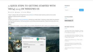 
                            3. Getting Started with Neo4j on Windows OS - kvangundy.com