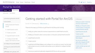 
                            3. Getting started with Portal for ArcGIS—Portal for ArcGIS (10.7 and 10.7 ...