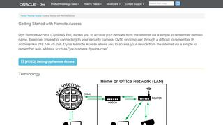 
                            6. Getting Started with Remote Access | Dyn Help Center