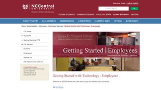 
                            3. Getting Started with Technology - Employees