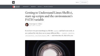 
                            2. Getting to Understand Linux Shell(s), start-up scripts and the ...