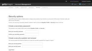 
                            4. Getty Images Account Management