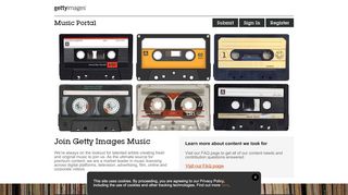 
                            9. Getty Images Music Portal