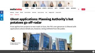 
                            9. Ghost applications: Planning Authority’s hot potatoes go ...