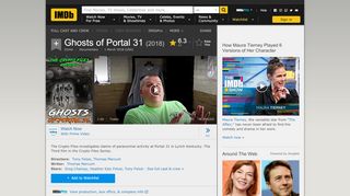 
                            8. Ghosts of Portal 31 (2018) - IMDb