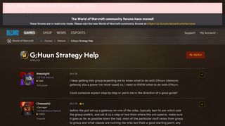 
                            3. G;Huun Strategy Help - World of Warcraft Forums - Blizzard ...