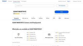 
                            5. GIANT/MARTIN'S Careers and Employment | …