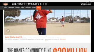 
                            3. Giants Community Fund | San Francisco Giants