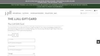 
                            5. Gift Cards | J.Jill