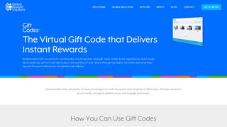 
                            5. Gift Codes - Global Reward Solutions