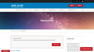 
                            9. Gift membership - spacecenter.org