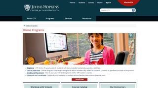 
                            11. Gifted and Talented Online Programs | Johns Hopkins Center ...