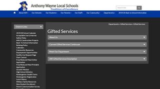 
                            6. Gifted Services - Anthony Wayne Local Schools