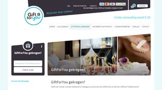 
                            4. GiftForYou gekregen? - GiftForYou