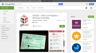 
                            5. Giftster - Wish List Registry - Birthday & Holiday - …