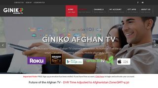 
                            8. Giniko Afghan - Watch The Best Afghan TV channels Live ...