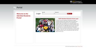 
                            10. G&IP Admitted Students Portal Login - USC Gould School of Law