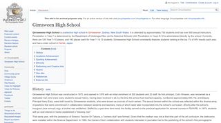 
                            9. Girraween High School - Uncyclopedia, the content-free encyclopedia