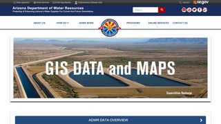 
                            7. GIS Data and Maps | Arizona Department of Water Resources