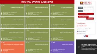 
                            5. GITAM events calendar - GITAM Web Login