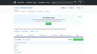 
                            6. GitHub - ADmad/cakephp-social-auth: A CakePHP …