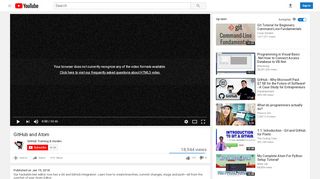 
                            5. GitHub and Atom - YouTube