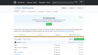 
                            3. GitHub - andreipop/Android-Login-App: A simple SQLite ...