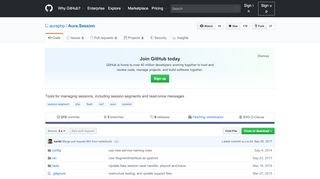 
                            4. GitHub - auraphp/Aura.Session: Tools for …