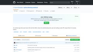 
                            5. GitHub - Azure-Samples/active-directory-android: An ...