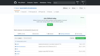 
                            6. GitHub - Azure/azure-batch-cli-extensions: Batch extension ...