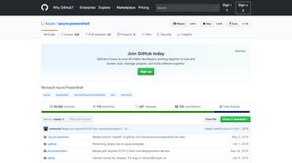 
                            9. GitHub - Azure/azure-powershell: Microsoft Azure PowerShell