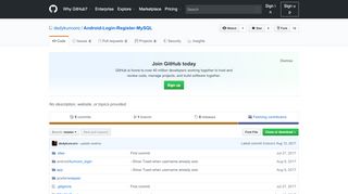 
                            7. GitHub - dedykuncoro/Android-Login-Register-MySQL