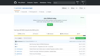 
                            4. GitHub - dtjohnson/aws-azure-login: Use Azure AD SSO to ...